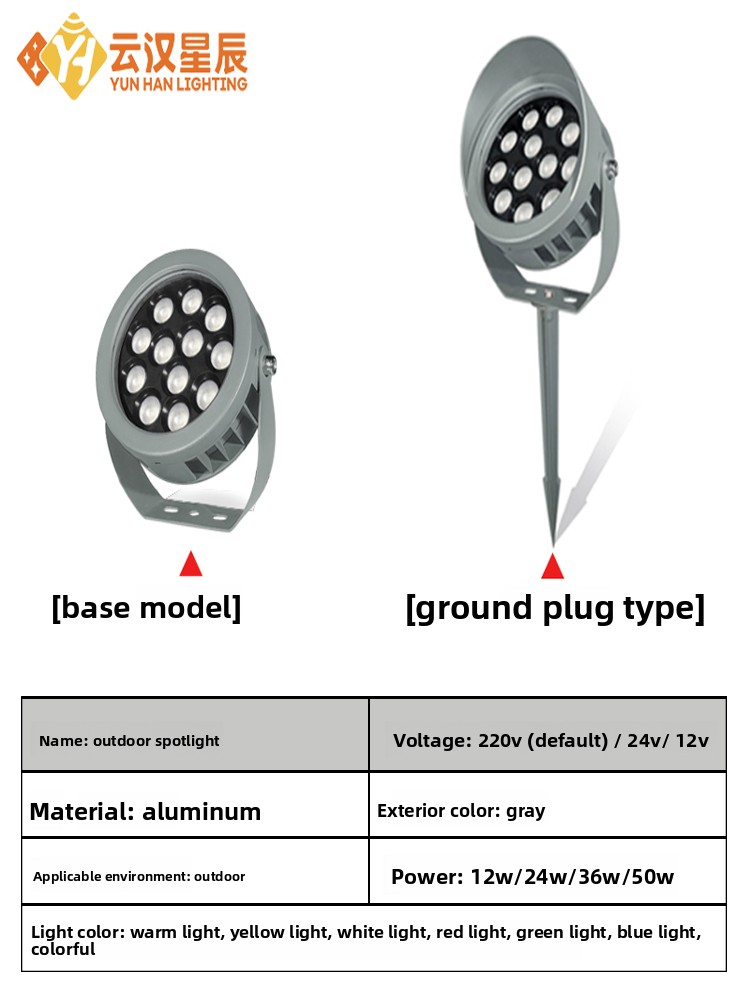 IP65 Outdoor Waterproof Solar LED Villa Garden Lawn Courtyard Landscape Lighting Floodlight Tree Spot Light