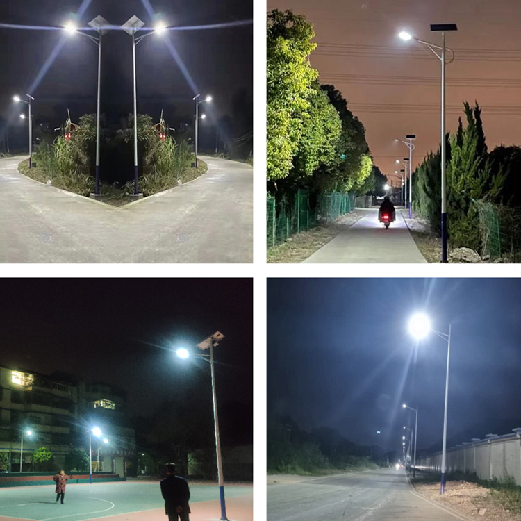 Solar Street Light Split Aluminum Lamp Body Intelligent Light Control Home Courtyard Road Engineering Solar Light