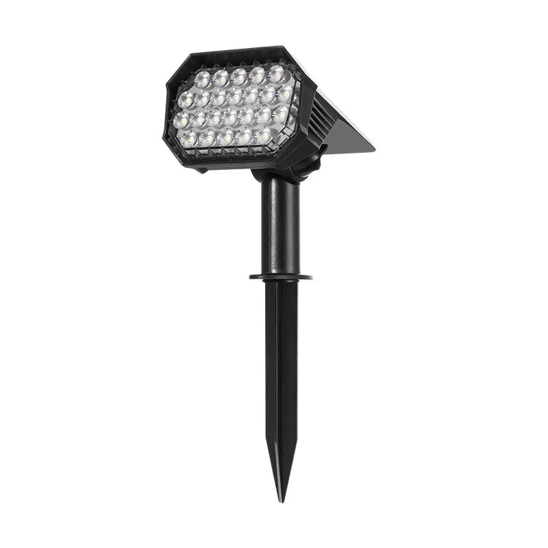 Black IP65 Waterproof Solar Garden Spot Light Landscape Outdoor Solar LED Spotlight for Trees