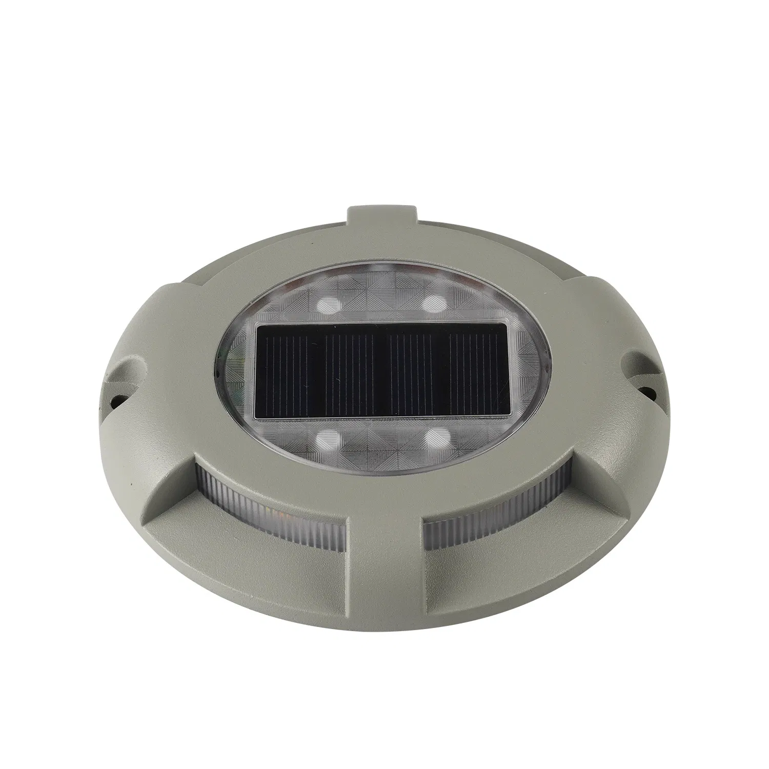 Security Solar Deck Lights, Outdoor Weatherproof LED Deck Lights with Stakes and No Wiring Required