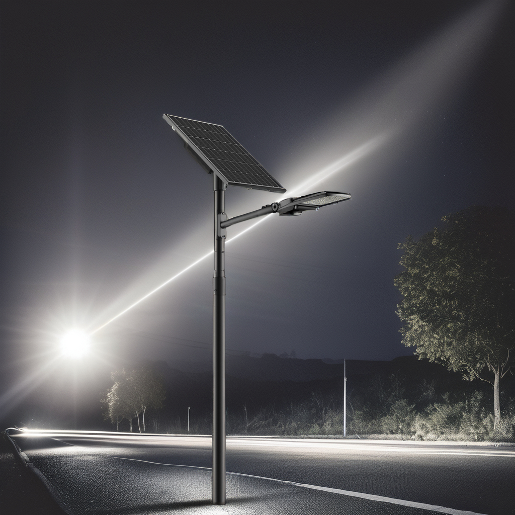 New Design STQ-STP 100W Split Type Outdoor Solar LED Street Light with Waterproof for Energy Saving Used for Road