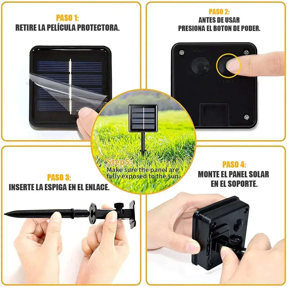 Solar String Light View 4