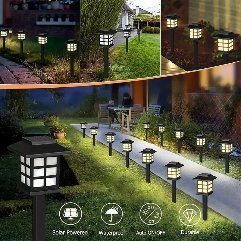 Solar-Powered Garden Lights for Easy Outdoor Pathway Illumination