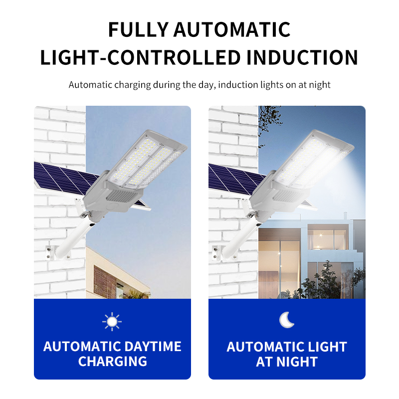 High Quality Lampadaire Outdoor Waterproof Powered Garden Lamp Split Solar Street Lights