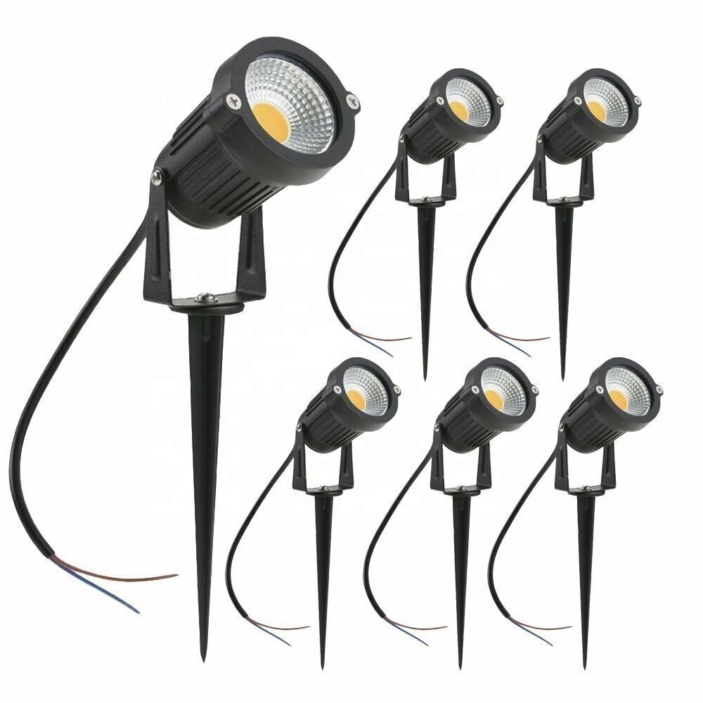Outdoor Waterproof Backyard Landscape Spike Light 3W COB Led Outdoor Spotlight Ip65 Garden Spot Lights