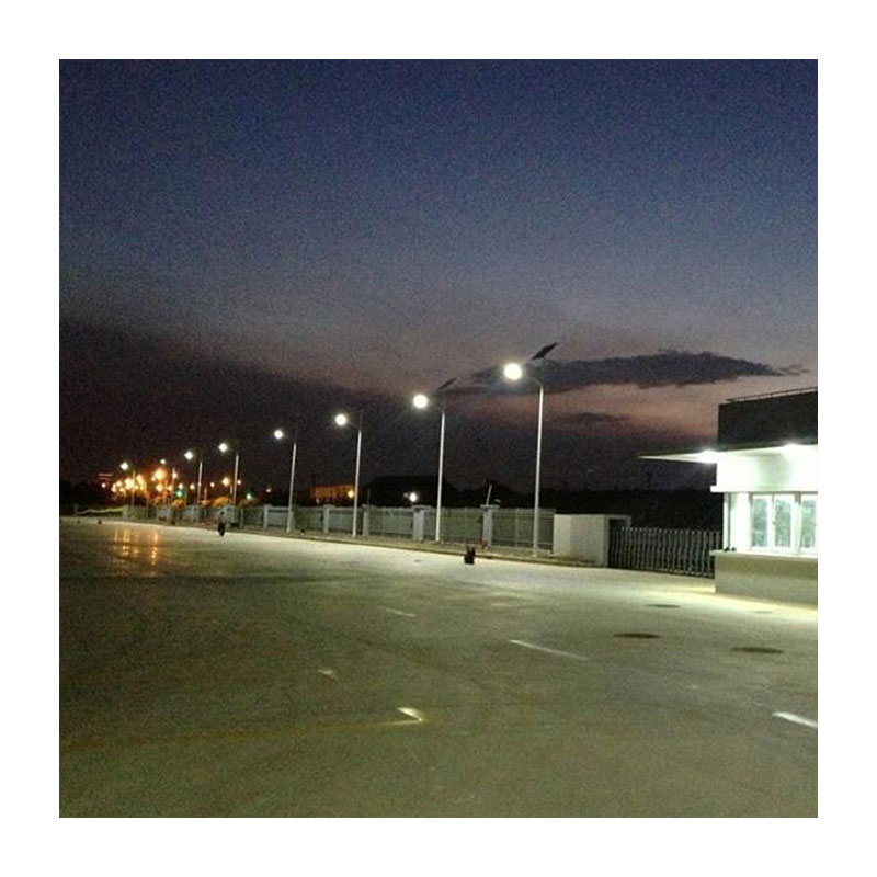 Hot Sale Aluminum Waterproof Led Road Lamp Split Solar Street Light with Battery DC for Highway