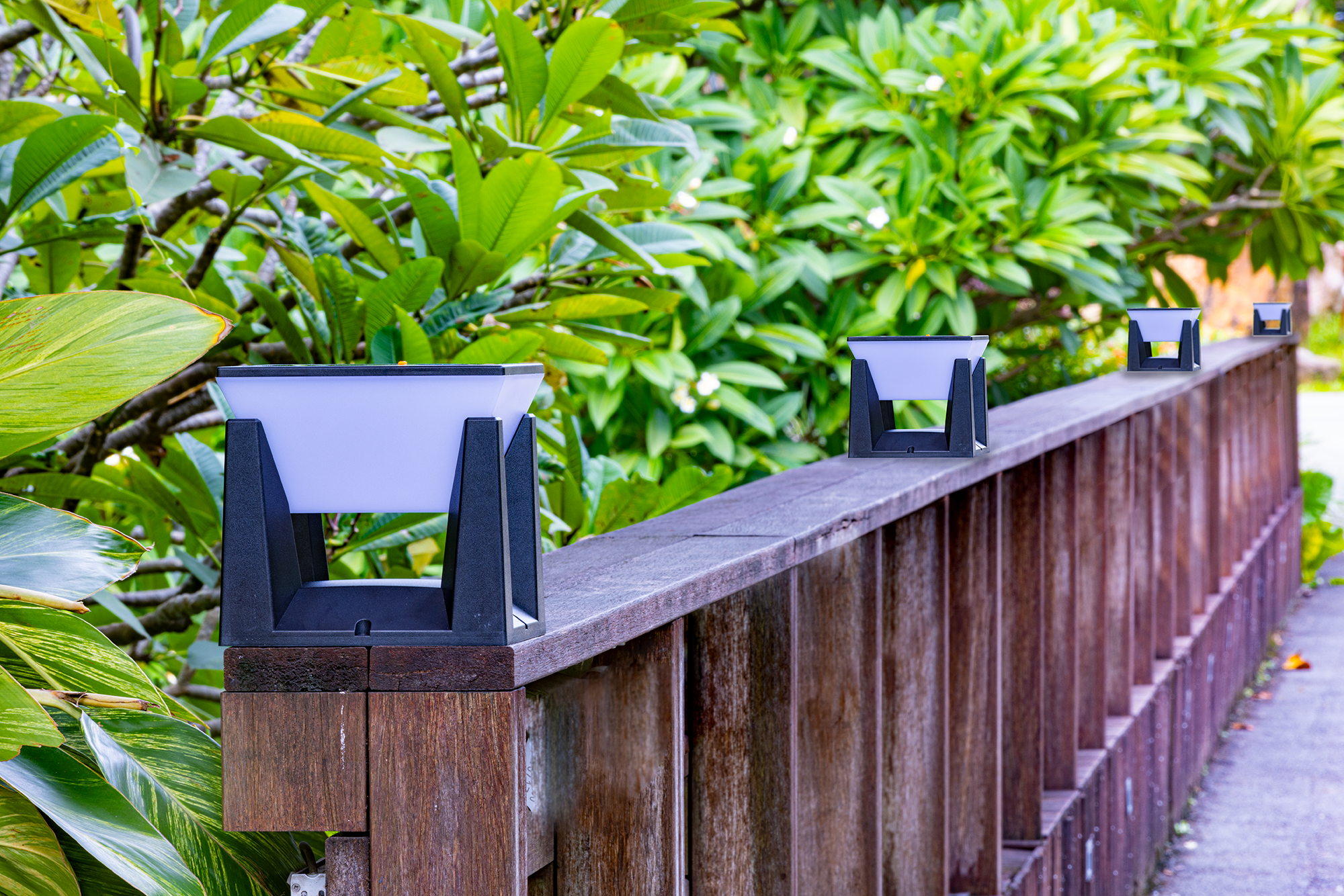 Square Floor Outdoor IP67 Landscape Lawn Yard Lighting Solar Lights Garden Lights Lamp