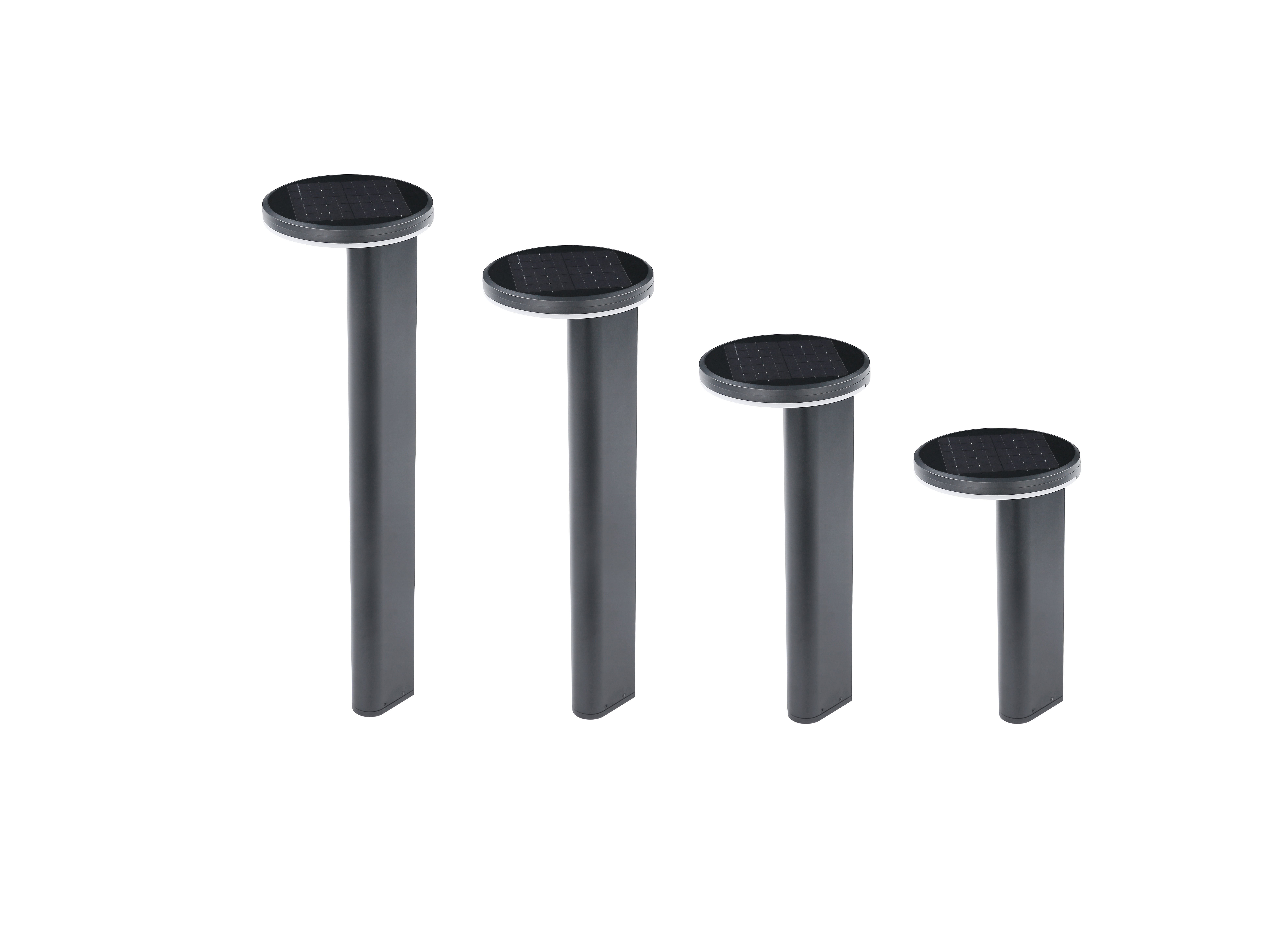 Garden Light Custom Solar LED Lawn Light Bollard Lamp Outdoor IP65 Waterproof Brass Landscape Lighting