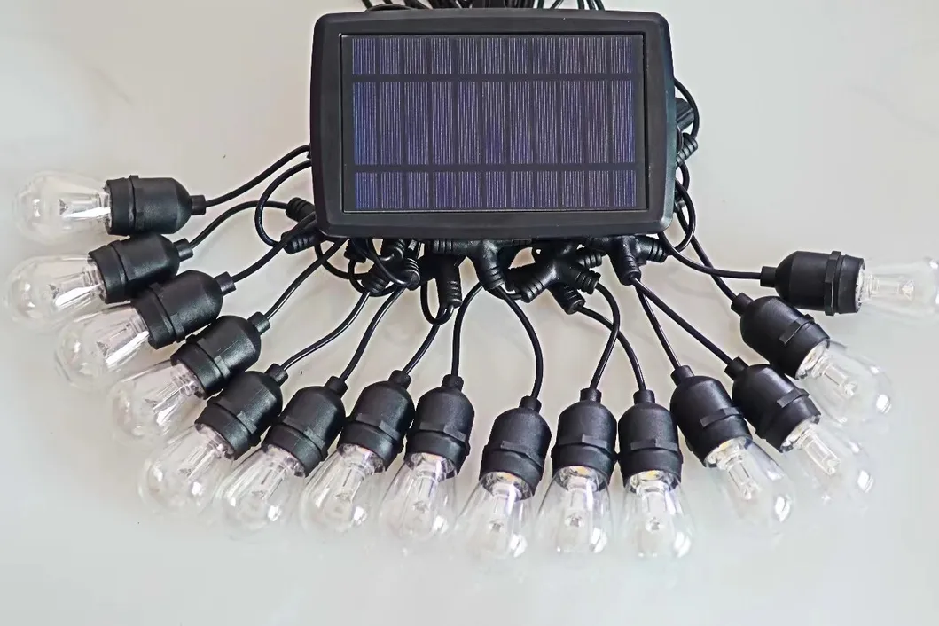 Solar String Lights Detail