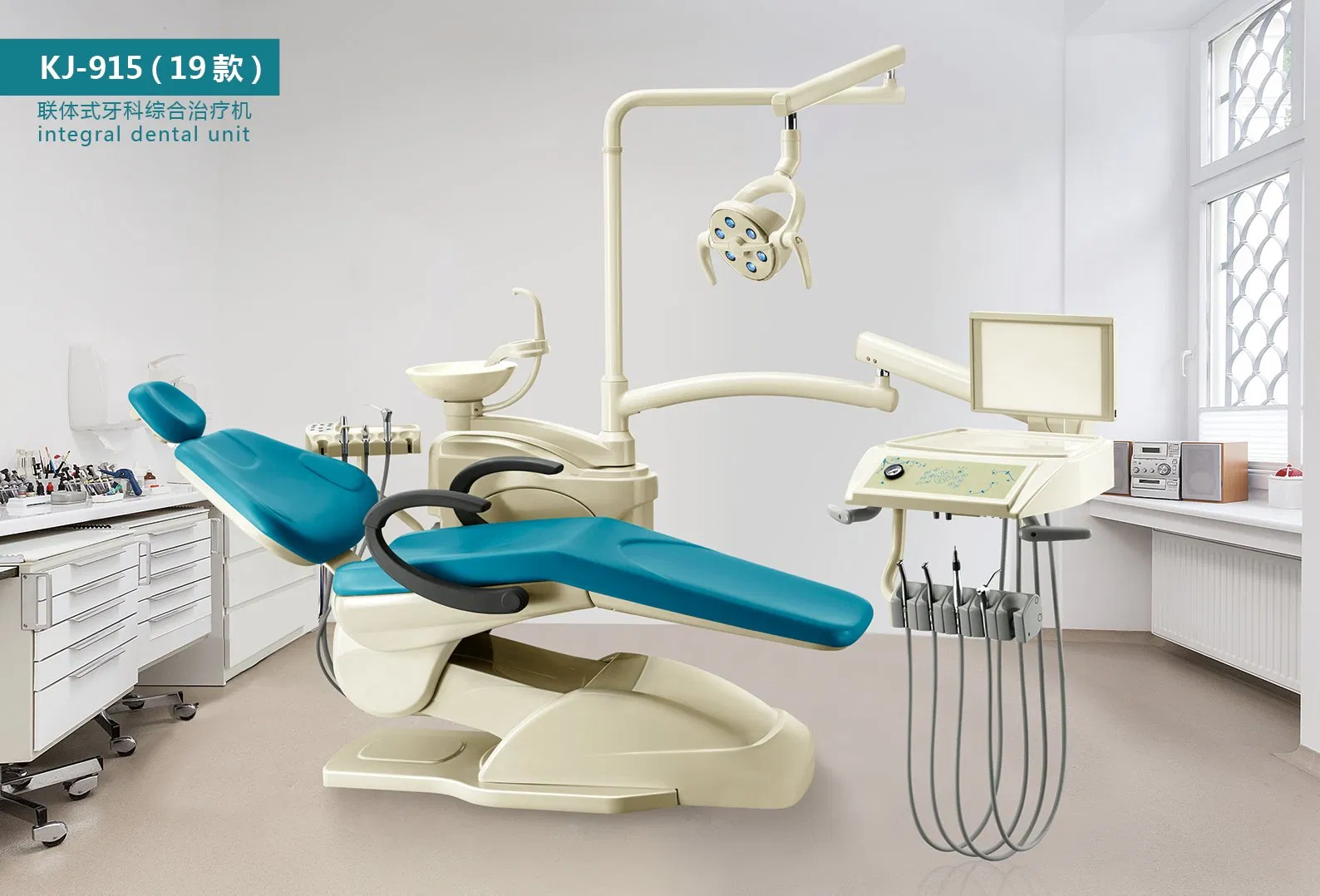 China Good Quality Hot Selling Leather Dental Unit Dental Equipment