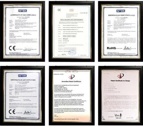 Certificates