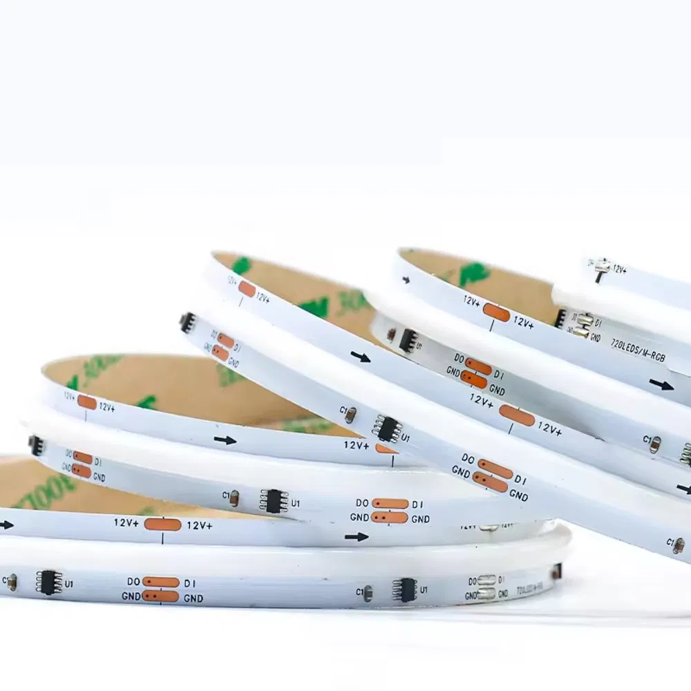 Vibrant Multi-Color LED Strip Lights for Parties &amp; Events