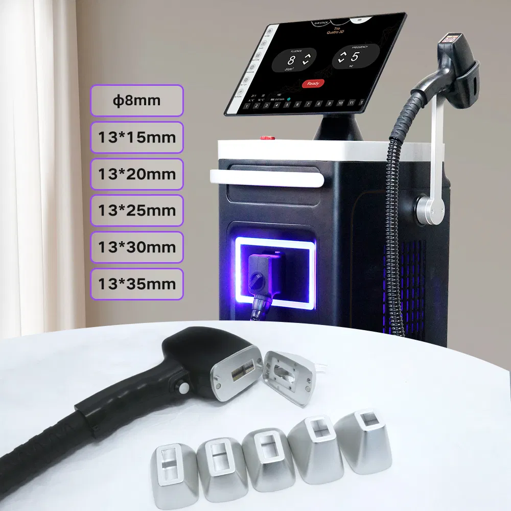 Hottest 200 Millions Diode Hair Removal Lasering 3 Wavelength 808nm Diodenlaser Epilator Machine Vertical 3 Wave Laser Hair Removal Machine 2 Handle Machine