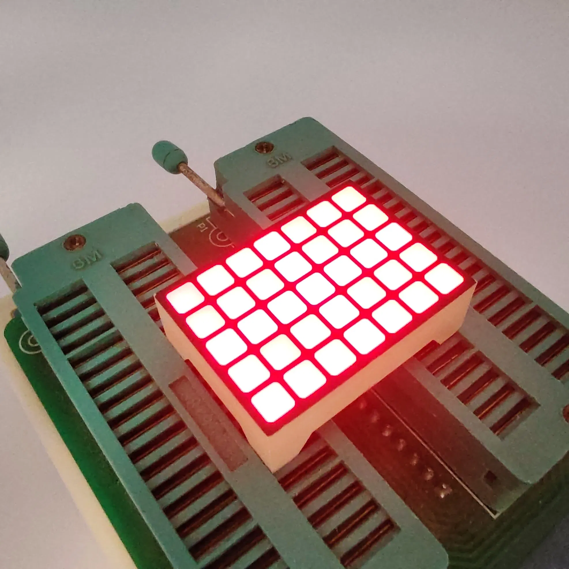 5*7 Square DOT Matrix LED Display Super Bright Red