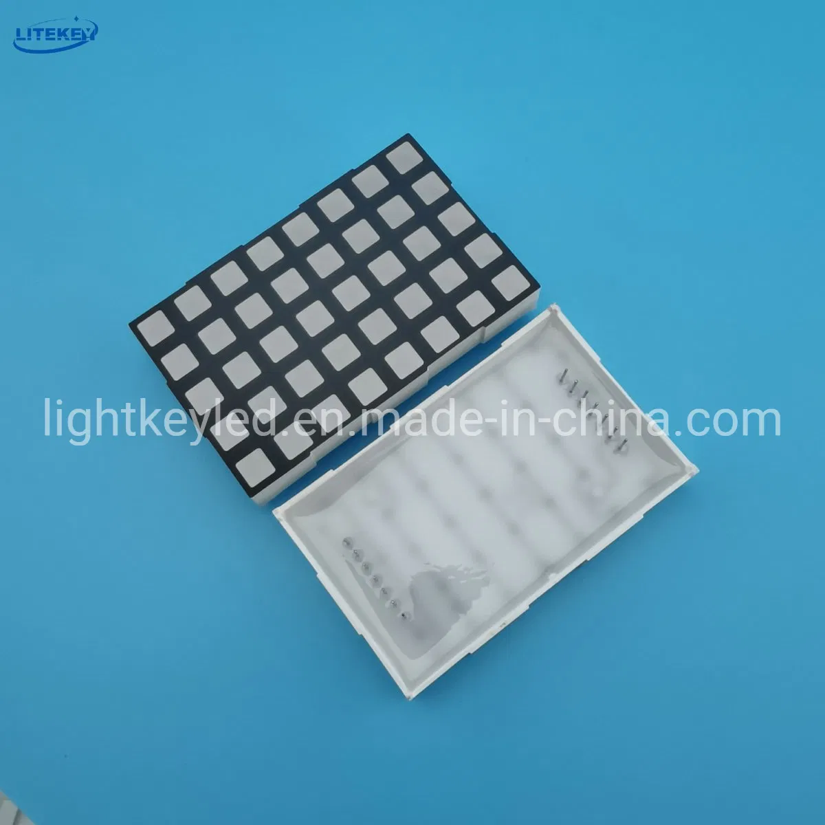 1.2 Inch 5X7 DOT Matrix LED Display with Square DOT From China Manufacturer