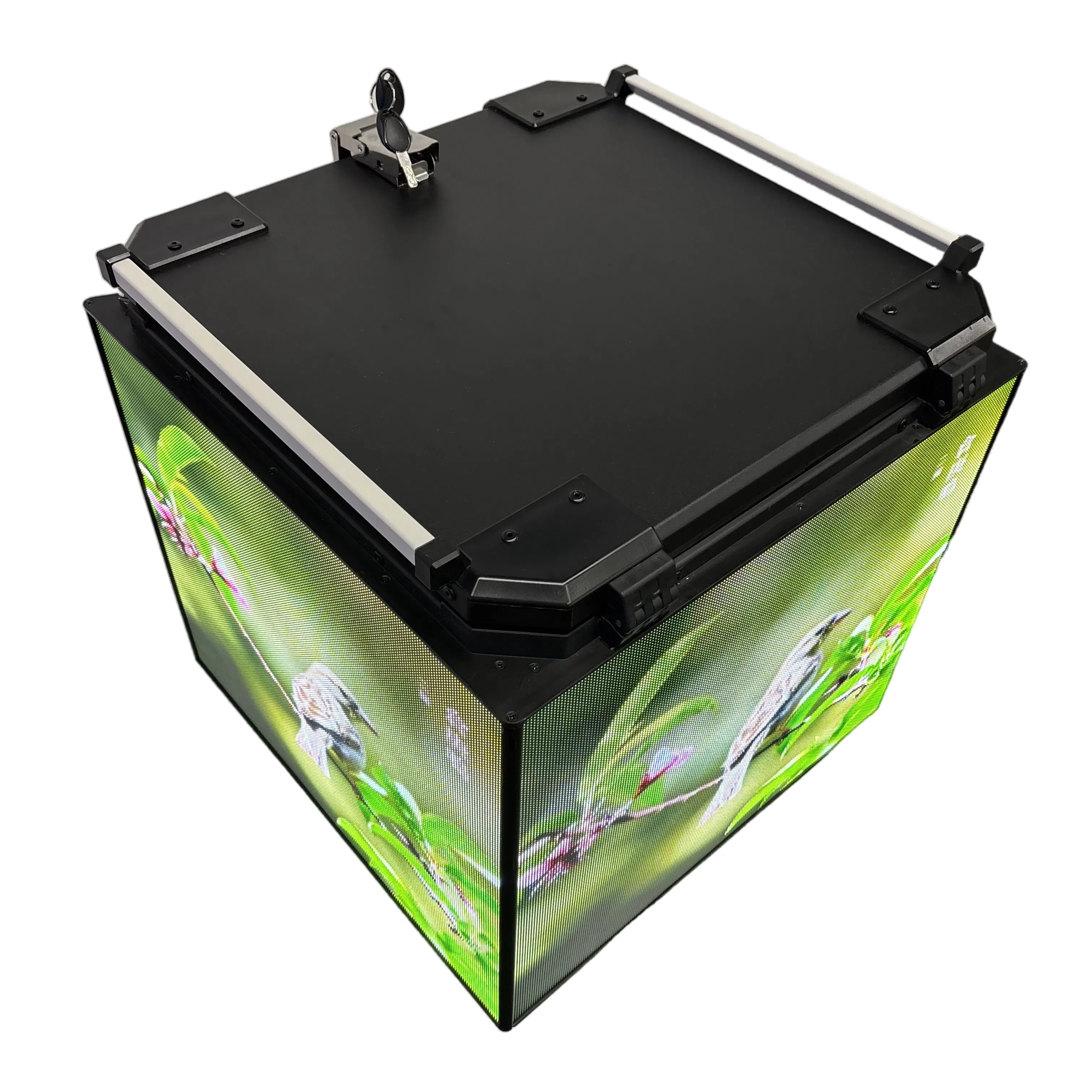 Versatile Integrated LED Display for Motorcycle Advertising Needs