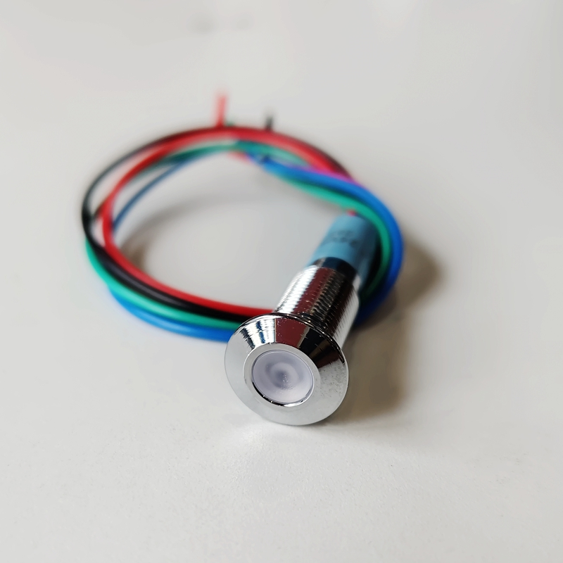 CMP RGB RGY Waterproof Flat 8mm Tri-Color Indicator Light