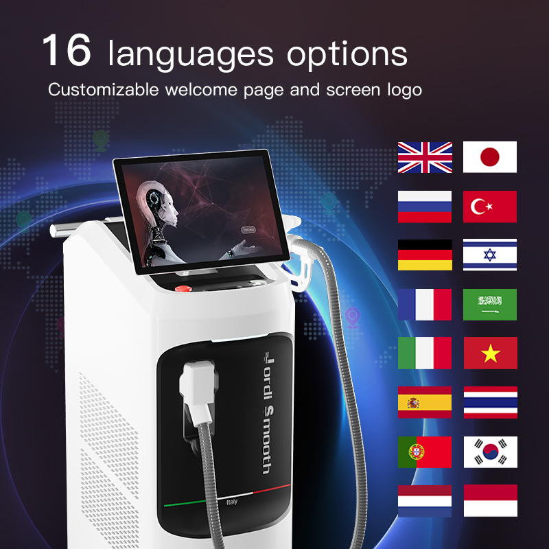 New Customer Discount Diode Laser Hair Removal Machine 755 808 1064 Diode Laser Hair Removal 1200W Laser Hair Removal