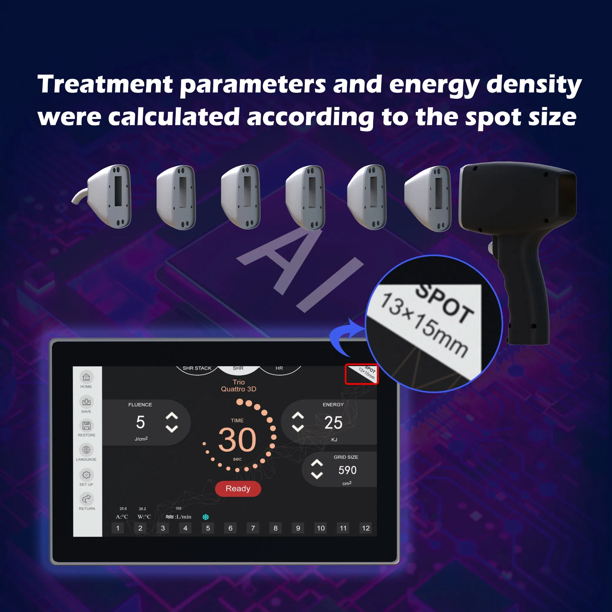 OEM Logo Medical Salon Triple Diode Laser 755 808 1064 Titanium 808nm Hair Removal Machines with Hair Follicle Analysis Beauty Equipment Machine