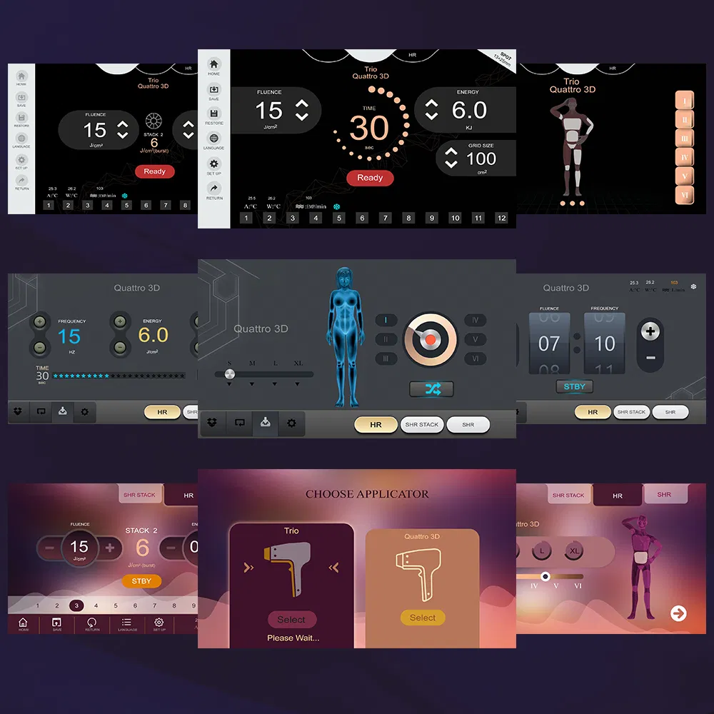 2025 600-2000W Diode Laser Beauty Equipment Painless 3 Waves Hair Removal Machine for Salons