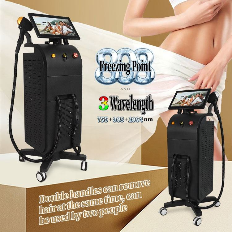 Diode Laser 3 Waves 755 808 1064 940 Hair Removal Equipment