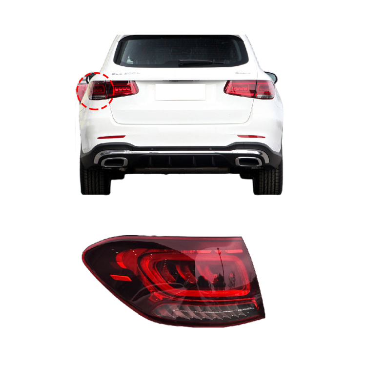 Rear Tailliqhts Glc200 Brake Liqhts Glc260 to Headliqhts Glc300 LED Tailliqhts for Mercedes W253