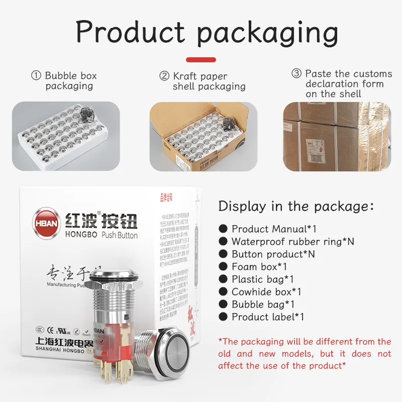 Product Packaging Details