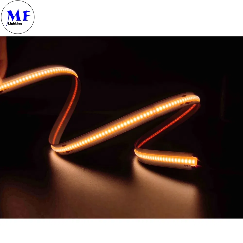 Low Voltage DC 12V 24V IP20 IP65 IP68 Waterproof Display 5m RGB RGBW Cuttable Flexible Chip on Board COB LED Strip Lighting LED COB Strip Light