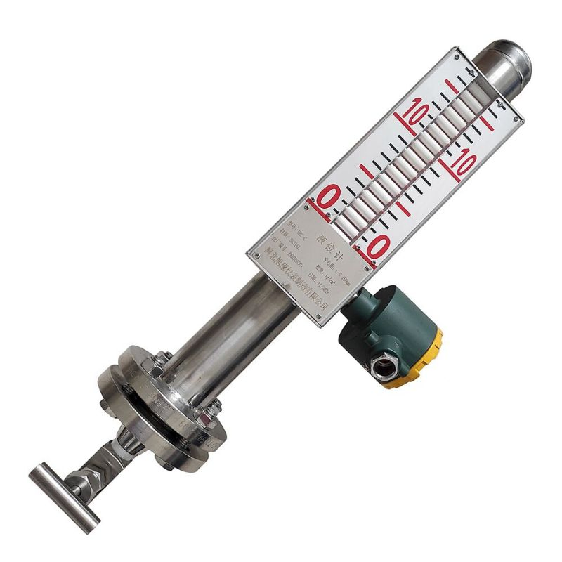 Magnetic Liquid Level Gauge Tank Depth Sensor Transmitter Gauge Meter Indicator