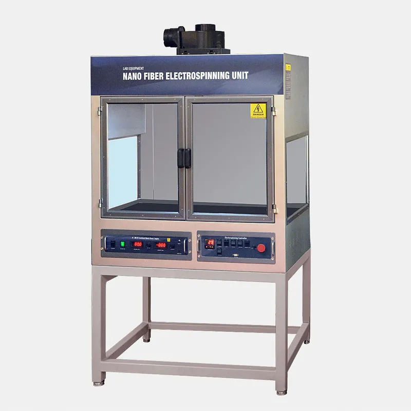 Nanofiber Electrospinning Unit Equipped with Coaxial Spinneret for Production of Hollow Nanofibers