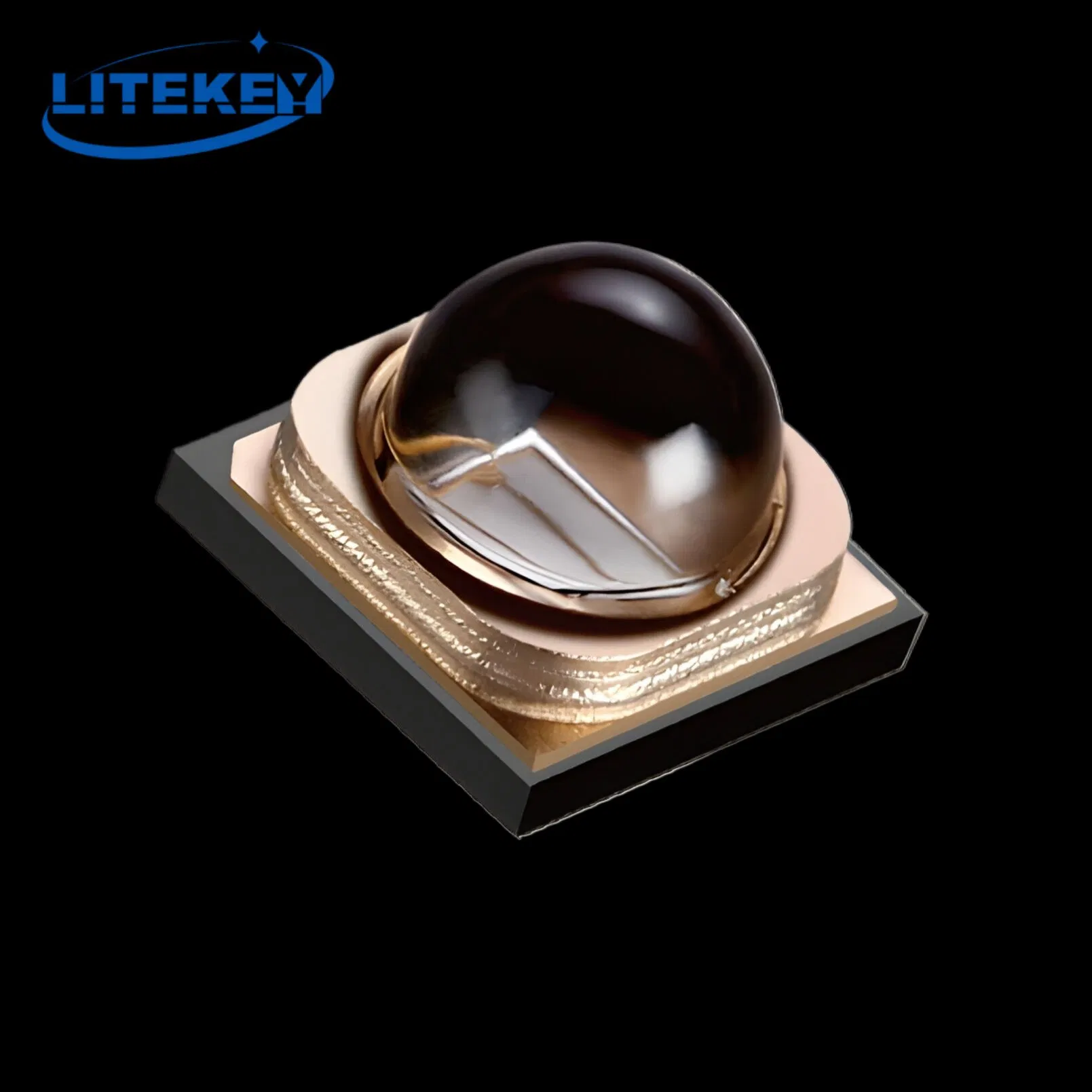 RoHS Compliant High Power 3W 3.4-3.8V 3535 UV LED 395nm 405nm for Photo Catalysis