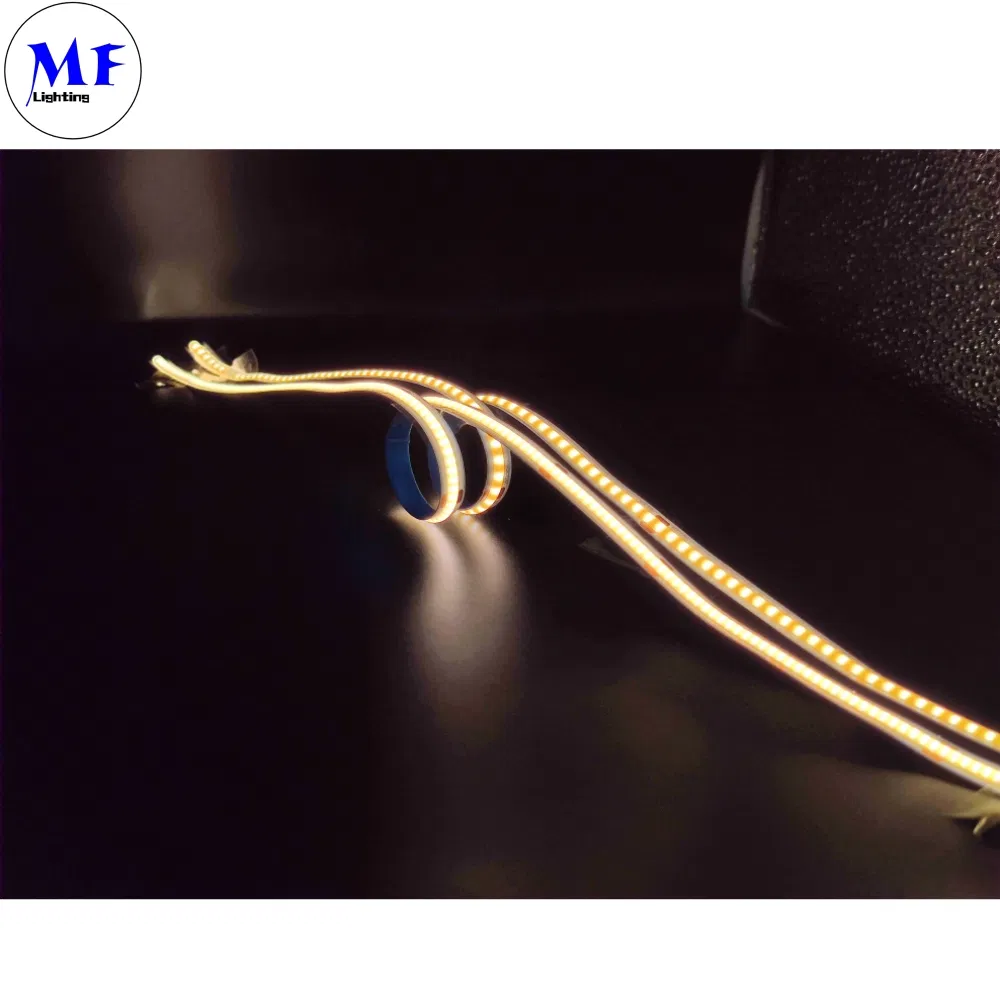 Low Voltage DC 12V 24V IP20 IP65 IP68 Waterproof Display 5m RGB RGBW Cuttable Flexible Chip on Board COB LED Strip Lighting LED COB Strip Light