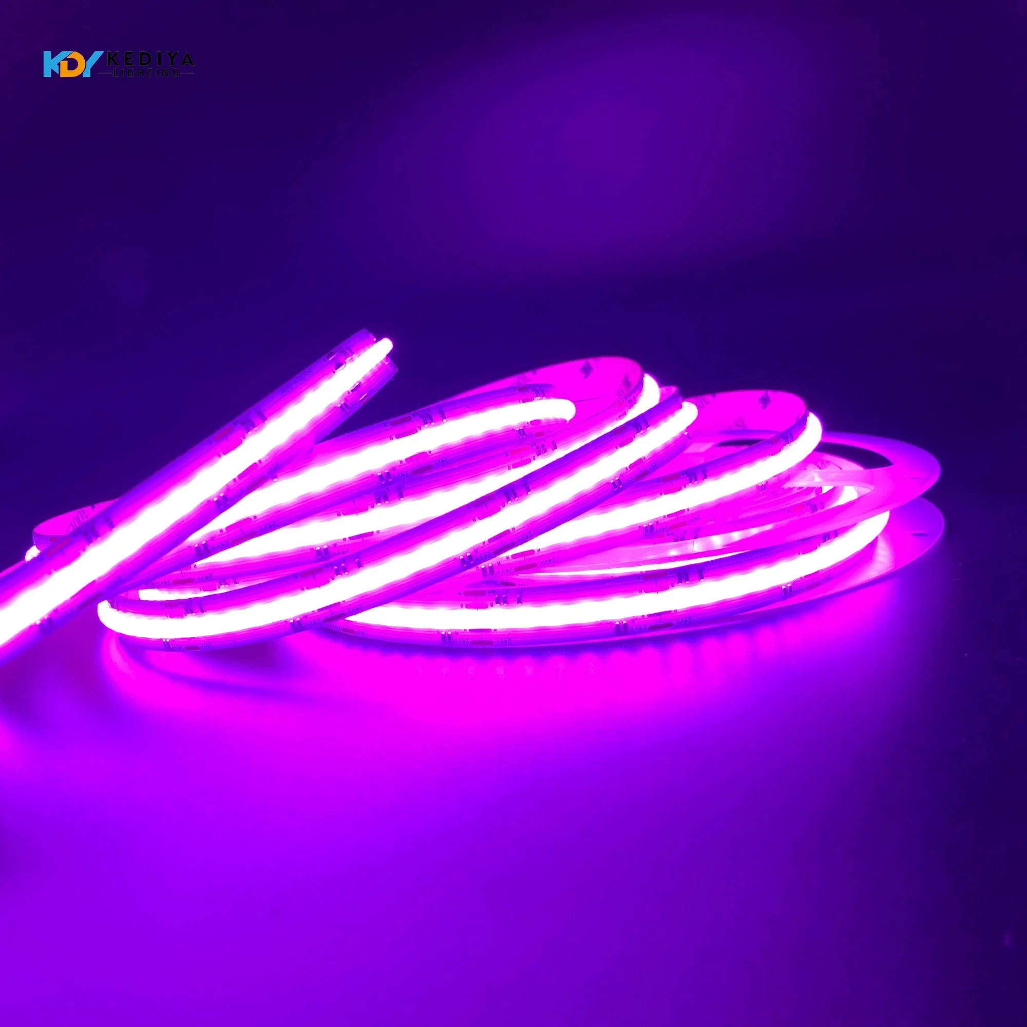 RGB + CCT COB LED Tape 840 Chips Multi-Color + Warm/Cool White Flexible Strip