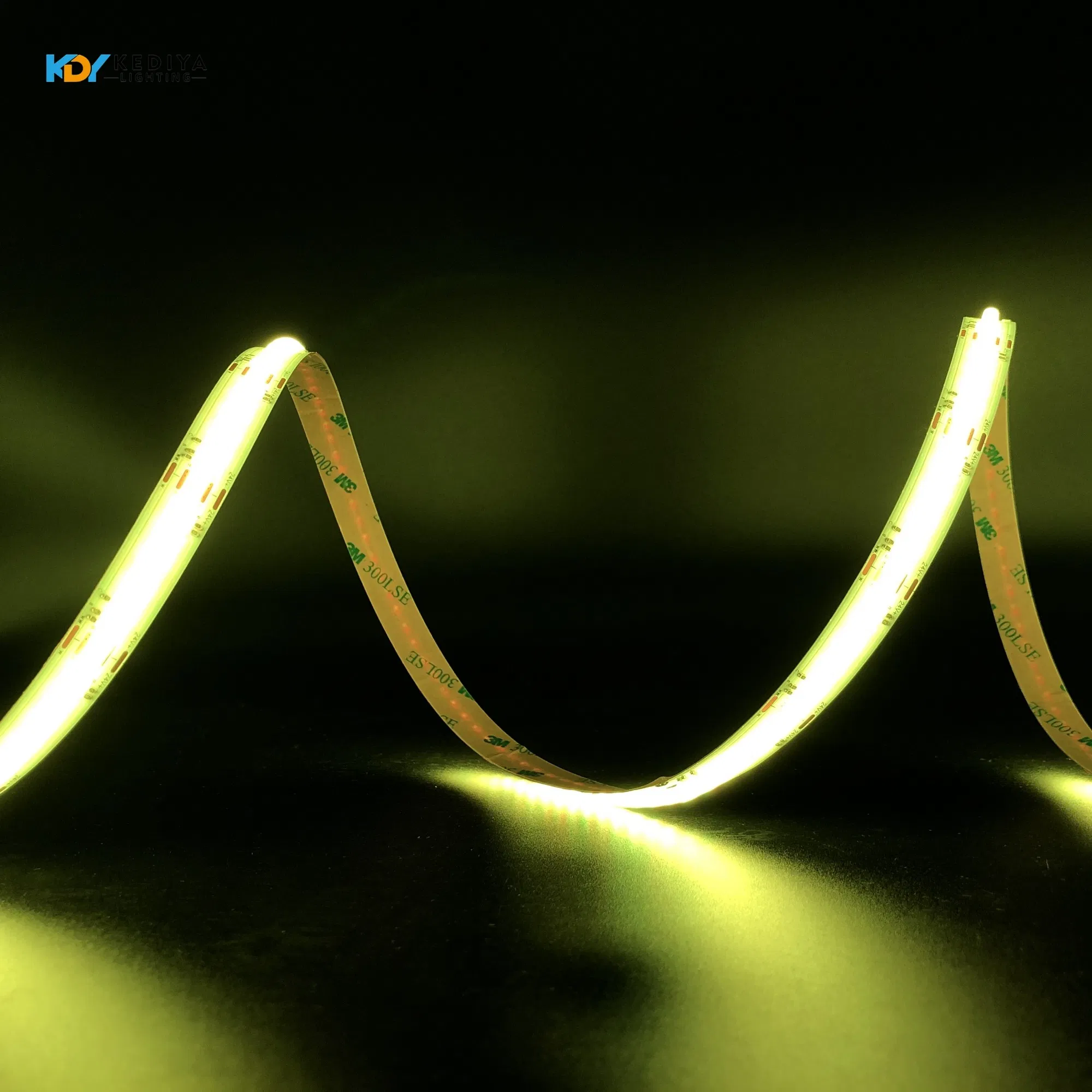 RGB + CCT COB LED Tape 840 Chips Multi-Color + Warm/Cool White Flexible Strip