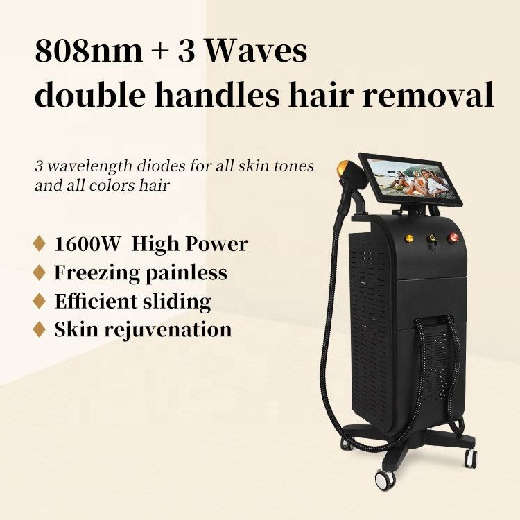 Diode Laser 3 Waves 755 808 1064 940 Hair Removal Equipment