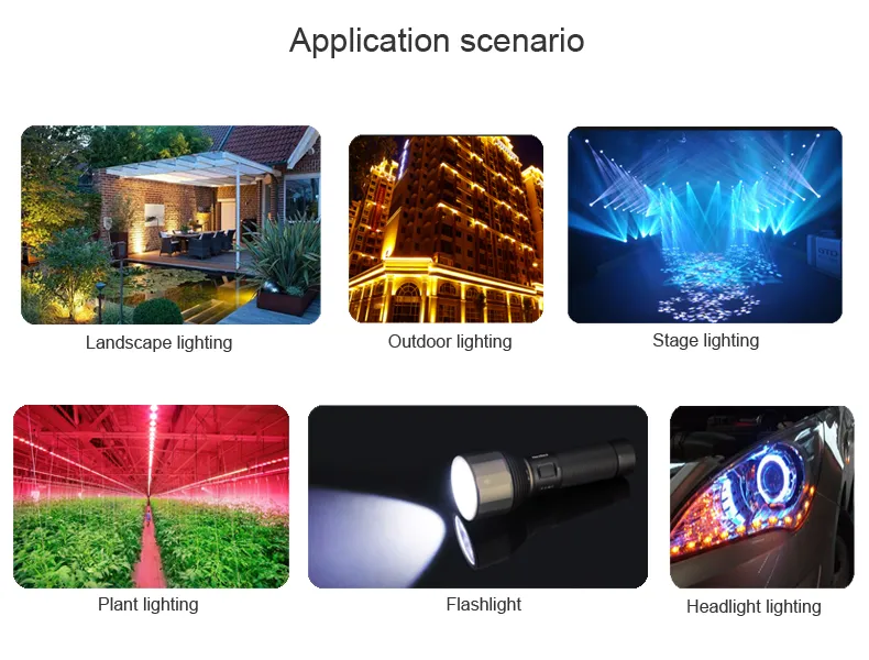 High Power 5W 10W Sanan Chip 5050 White SMD LED