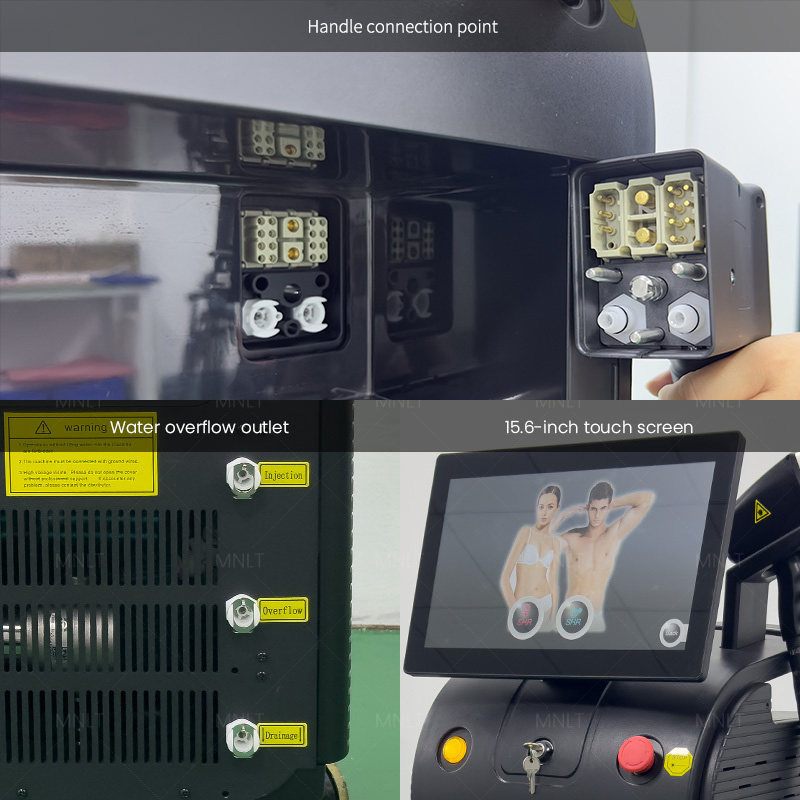 FDA CE RoHS Salon Use 808nm Diode Laser Epilator Permanent Laser Hair Removal Machines Medical Titanium Ice Laser Beauty Equipment Factory Price Promotion 40%