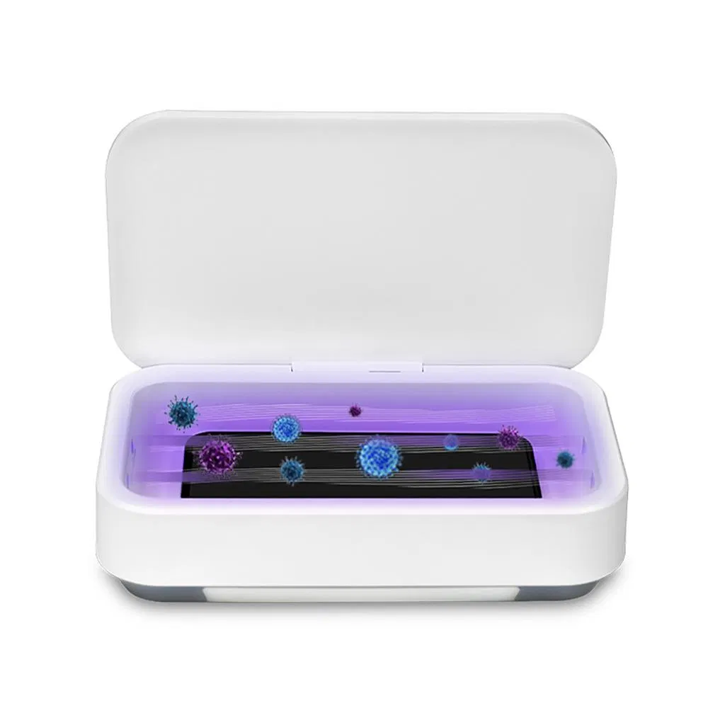 Qi Standard Wireless Charger LED Ultraviolet Rays UV Disinfection