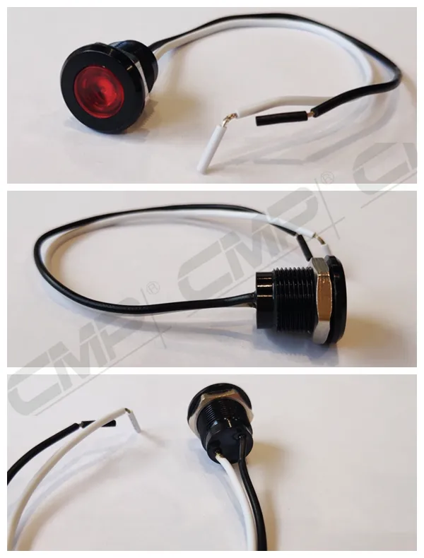 Black Signal Lamp 12mm