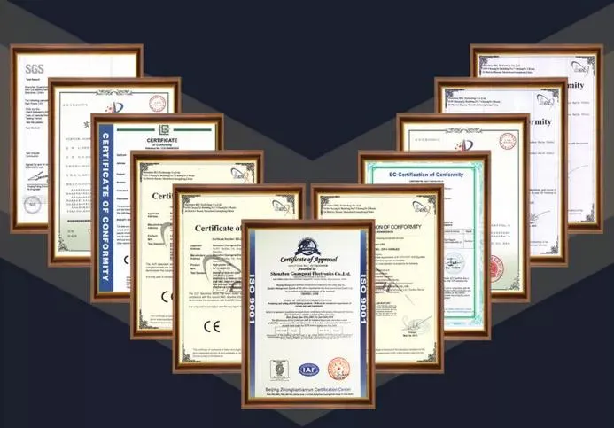 Certifications