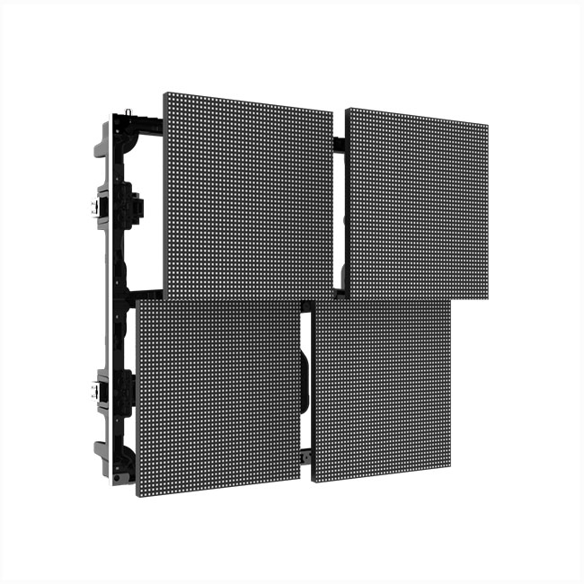 P1.95 Round Point Shape White Color LED Screen DOT Matrix Display