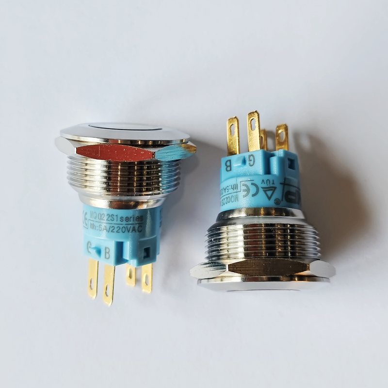 22mm RGB, RGY Tri-Color Panel Mounting Indicator Light