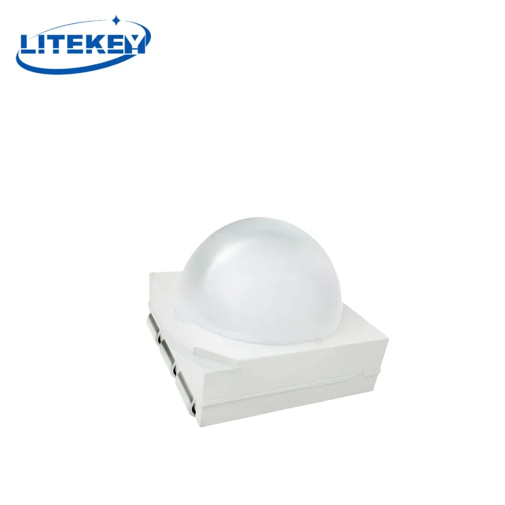 RoHS Compliant Plcc6 5050 SMD LED with Lens 30 Degrees Angle for Automotive Turn Light