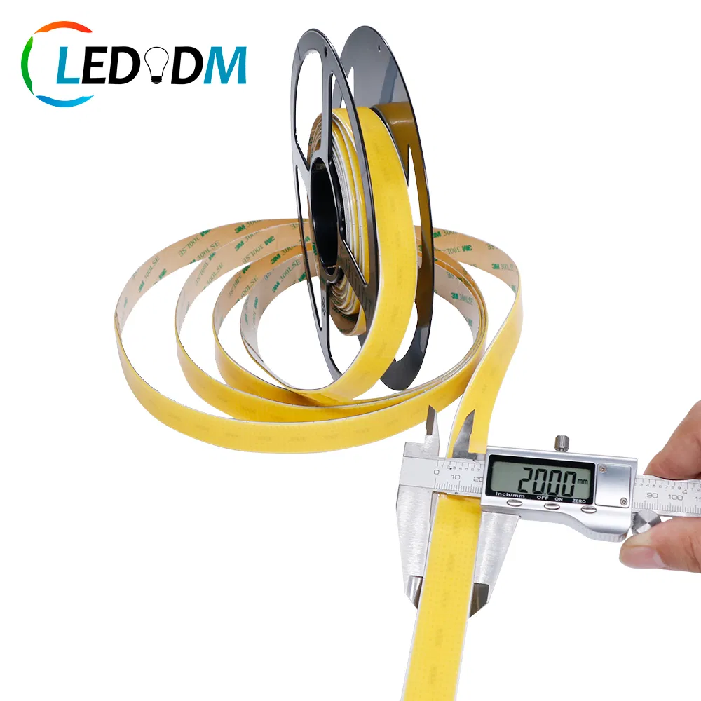 Super Wide High Density 3072LEDs/M 20mm PCB 30W/M Dotless Flexible COB LED Light Strip