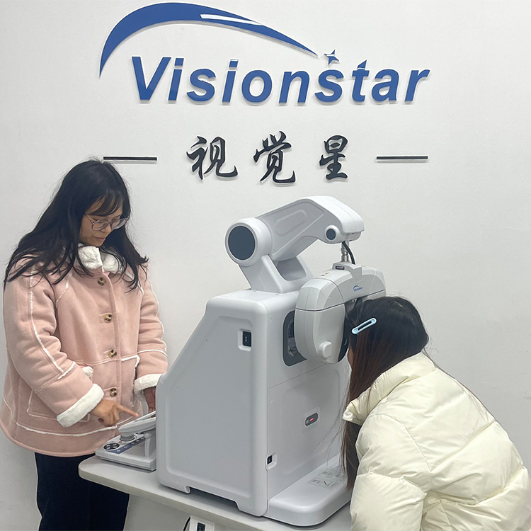 Mc-100 Tabletop Refraction System Optical Built-in Vision Chart Automatic Phoropter Optometry Testing Unit
