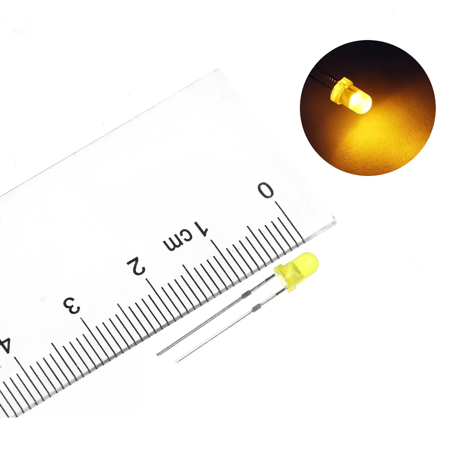 High Brightness Through Hole LED Chips 3mm 5mm 234 257 DIP LED Diode White Red Green Blue Yellow Orange