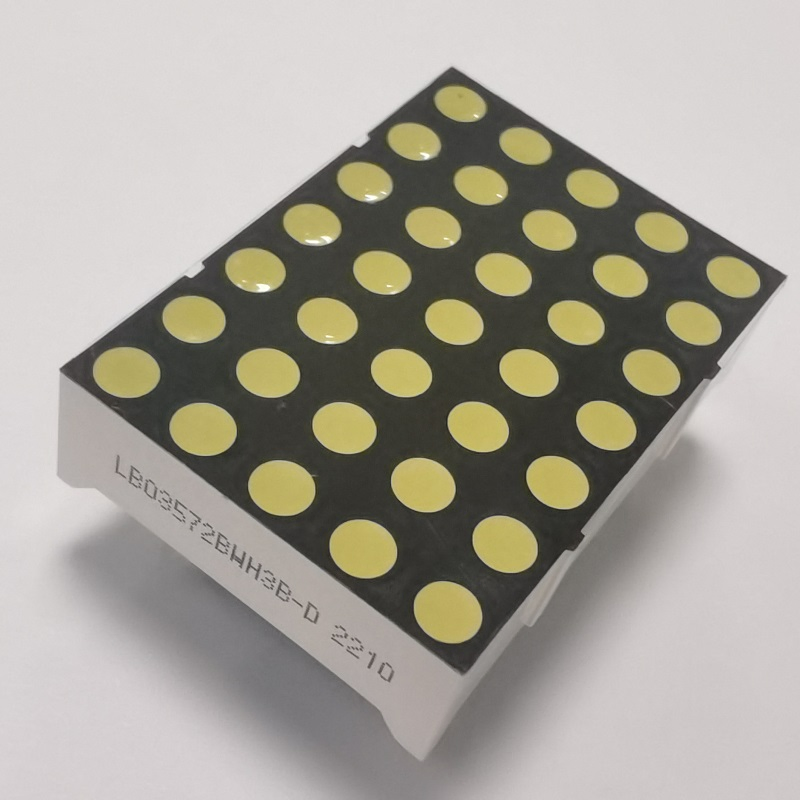 Ultra Bright White 3mm DOT Matrix LED Display 5 X 7 for Digital Time Zone Clock Indicator