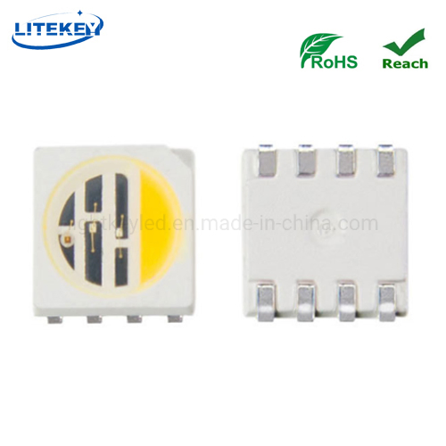 Expert Manufacturer of RGBW SMD LED 5050 0.2W RoHS Compliant