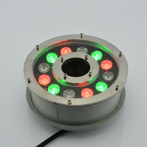IP68 Casting Aluminum 48mm Inner Hole RGB LED Underwater Fountain Nozzle Light