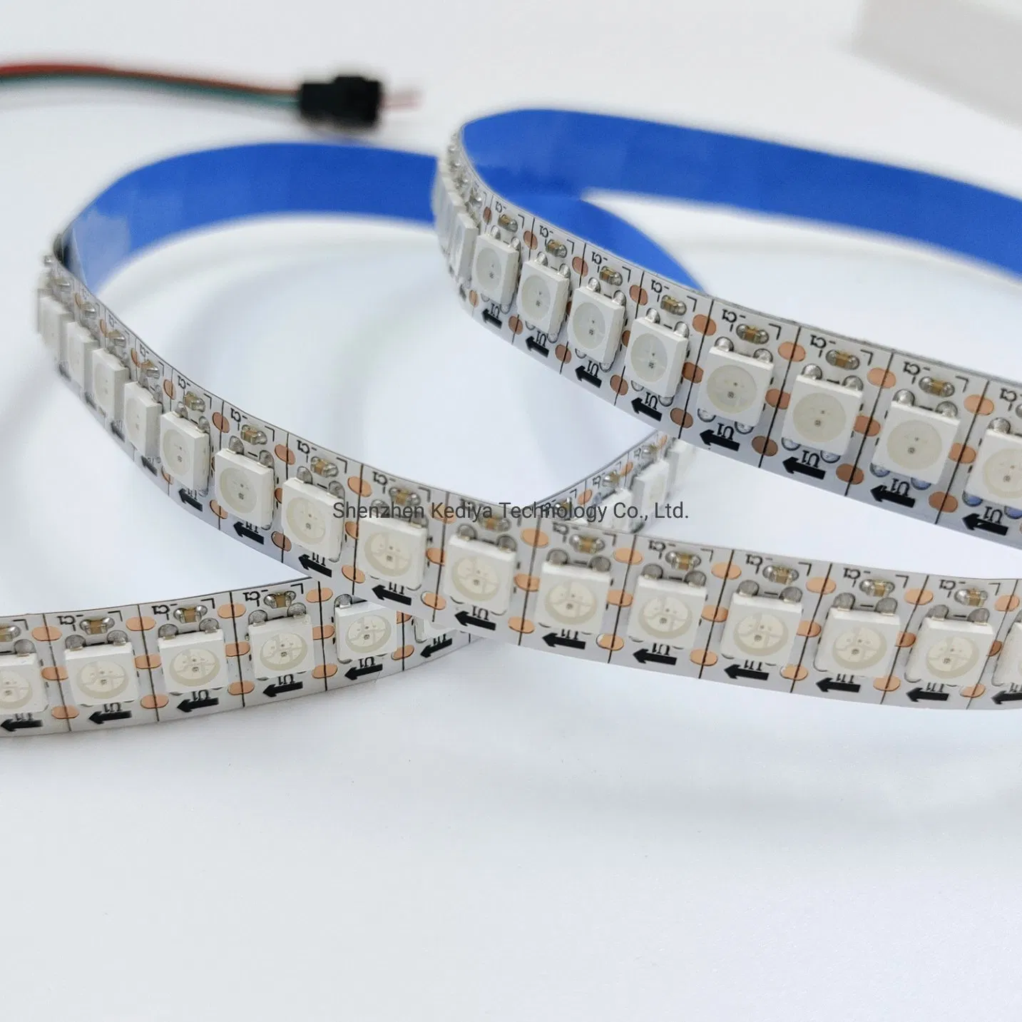144LEDs/M DC24V Ws2812 Digital 2812 LED Strip Multi Colors Digital Ws2812 LED Strip RGB SMD5050